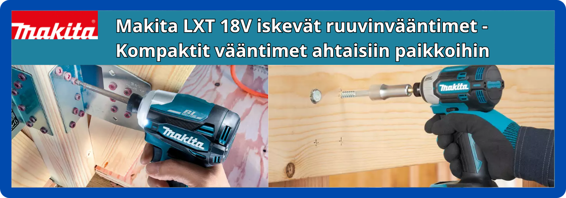 Makita iskevät vääntimet